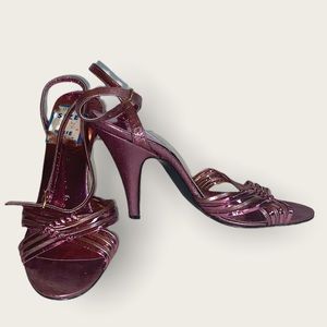 $1 MUST BUNDLE Vintage Quality Craft metallic pink shoe sandal Y2K 90S 80S